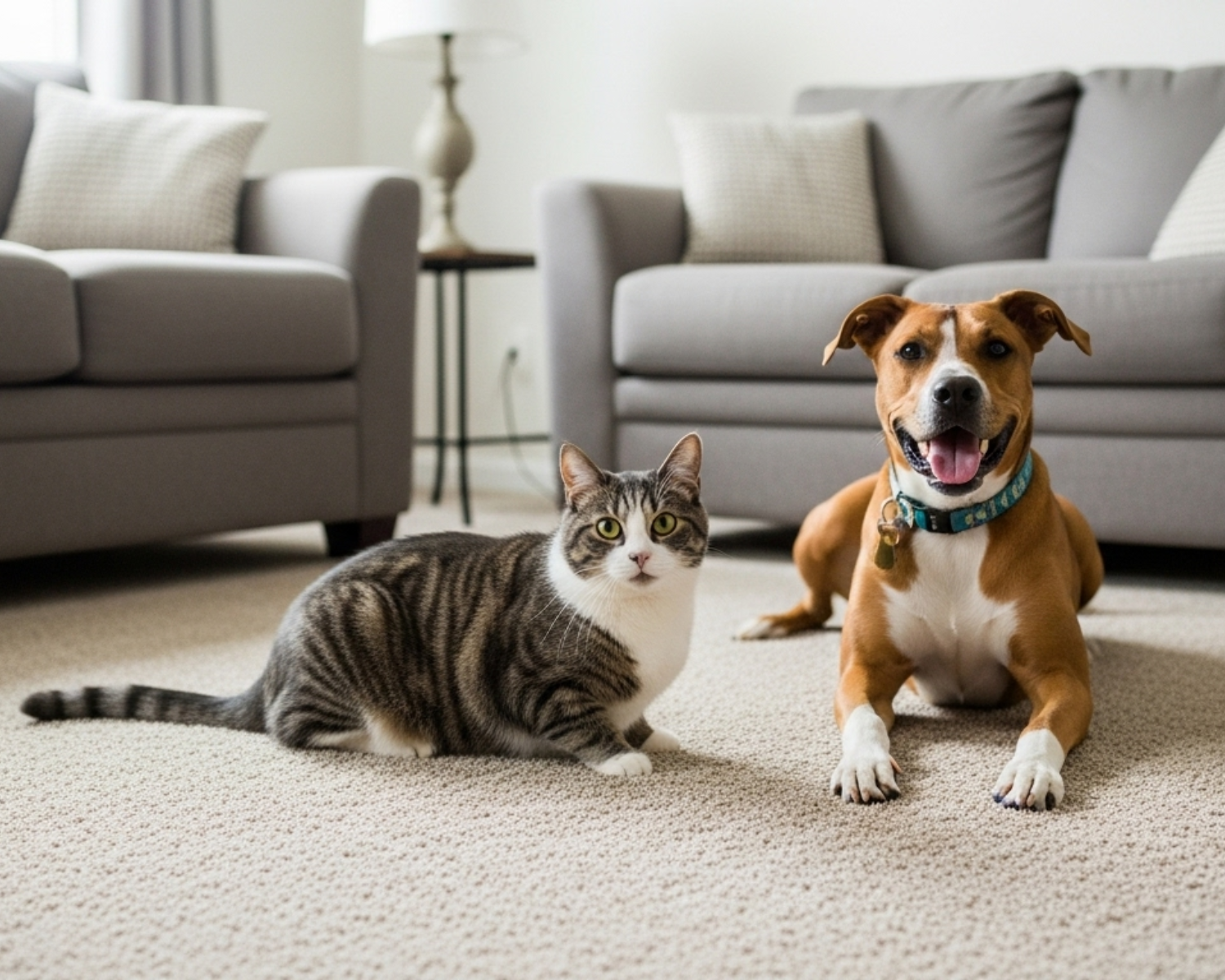 Pet stains on carpet (2)