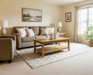 Modern home with clean carpet (2)