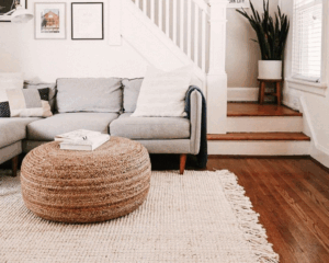 Modern home with clean carpet