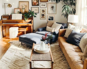 Modern home with clean carpet