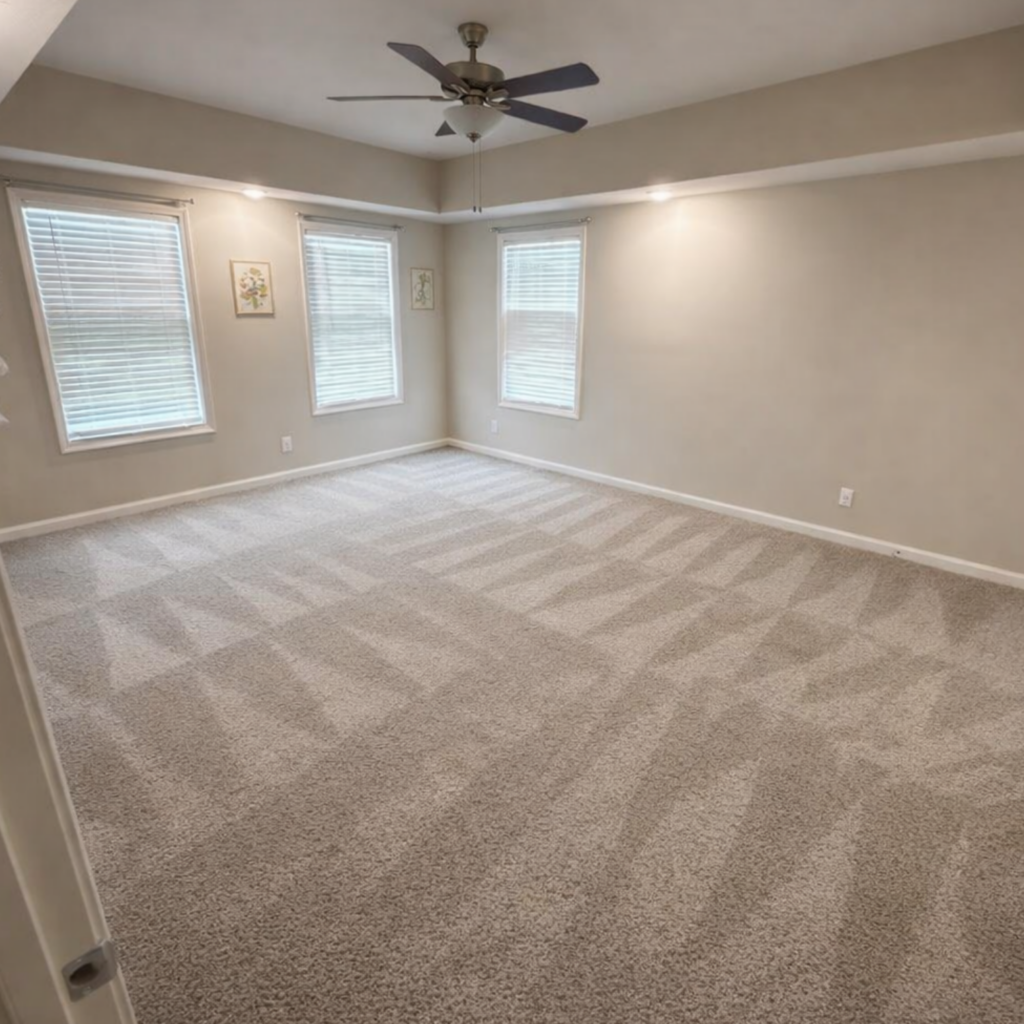 Carpet cleaning in Hendersonville, Tennessee with stain and odor removal before and after results
